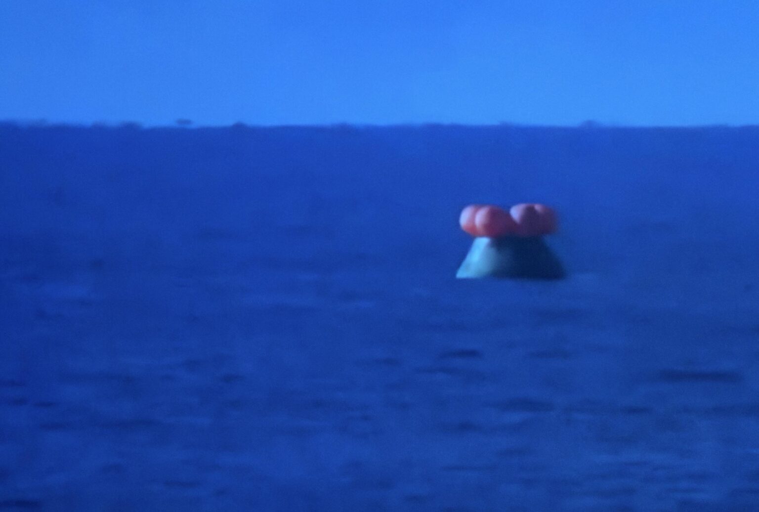 Integrity communication issues, rescue ships seen backing away from capsule.