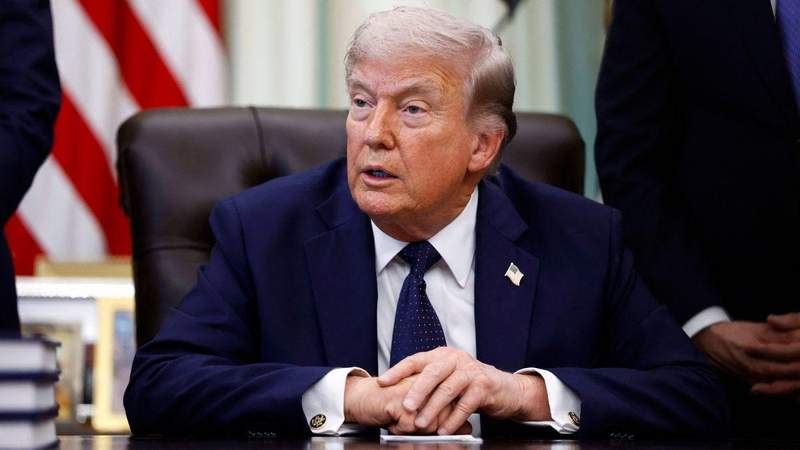 Donald Trump said his administration will 'look at' the missing and dead scientists.MEGA