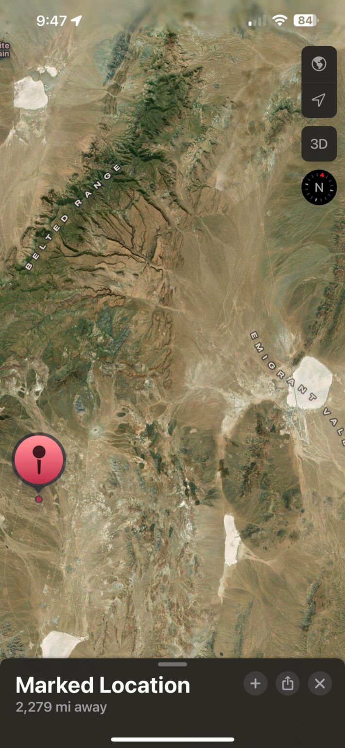 Pyramidal structure near S4/Area51