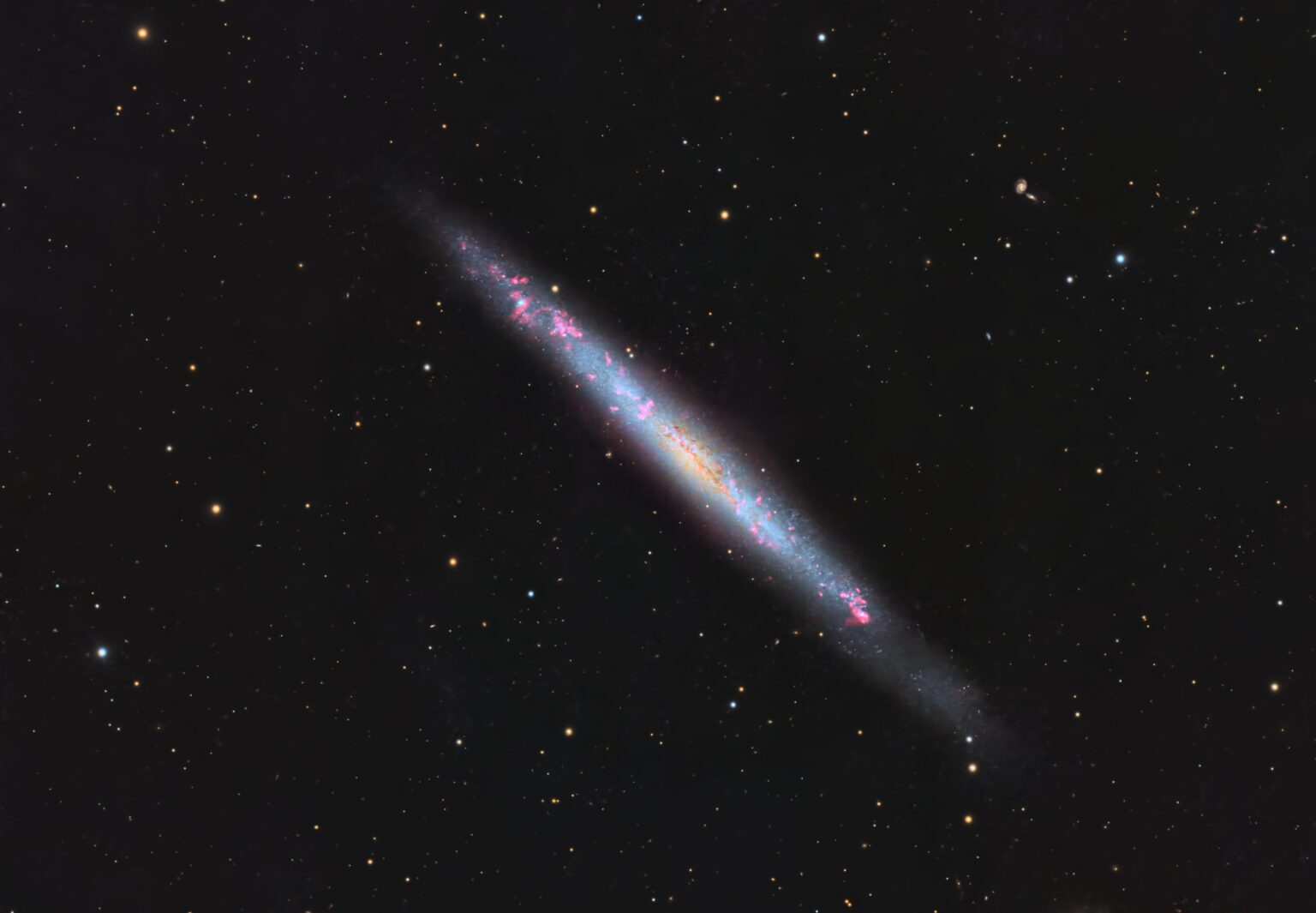The Silver Needle Galaxy
