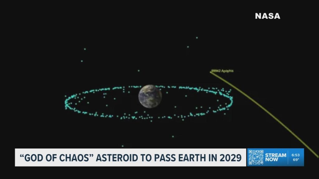 NASA says asteroid Apophis to safely pass Earth in 2029
