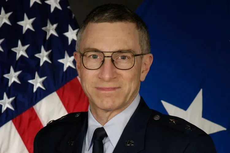 Official portrait of Air Force General Stephen G. Kwast.