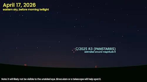 Comet 2025 R3 Panstarrs - Apr 17