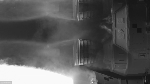 Super-High-Resolution Thermal View of Artemis II Launch