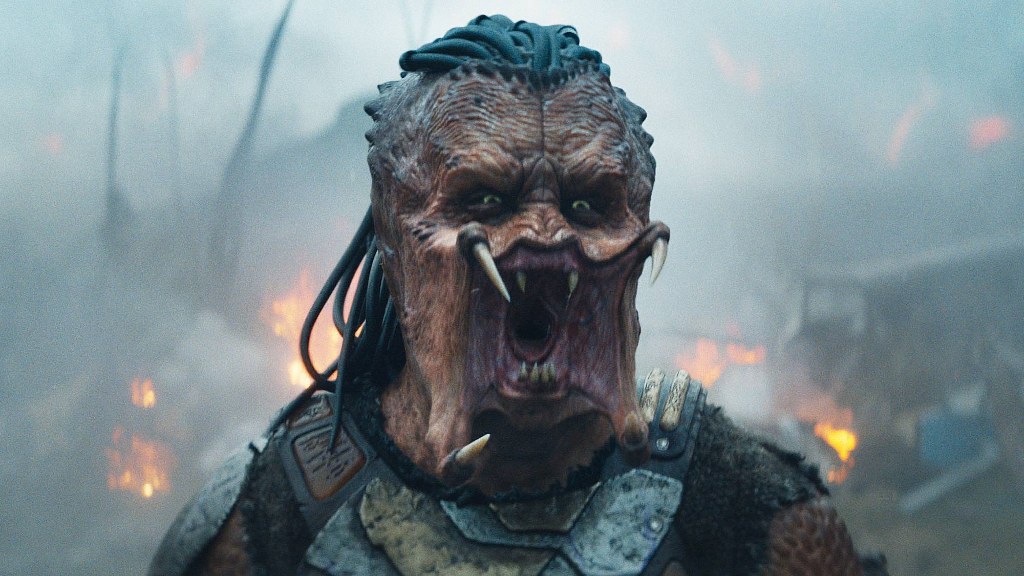 Dimitrius Schuster-Koloamatangi as Dek in "Predator: Badlands"