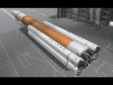 What if NASA ditched the SRBs and strapped four Falcon 9s to the SLS instead? I ran the numbers.