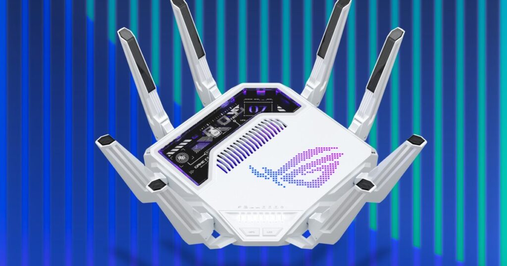 I asked Asus about their alien spaceship-like router. Its ROG pedigree runs beyond gaming.