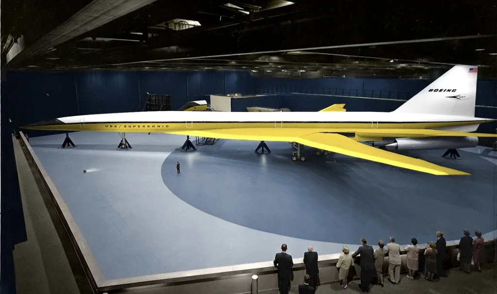 NASA spent nearly a decade secretly developing a 300 passenger supersonic jet twice as fast as Concorde  using a Tupolev Tu-144 before quietly abandoning the entire program in 1999