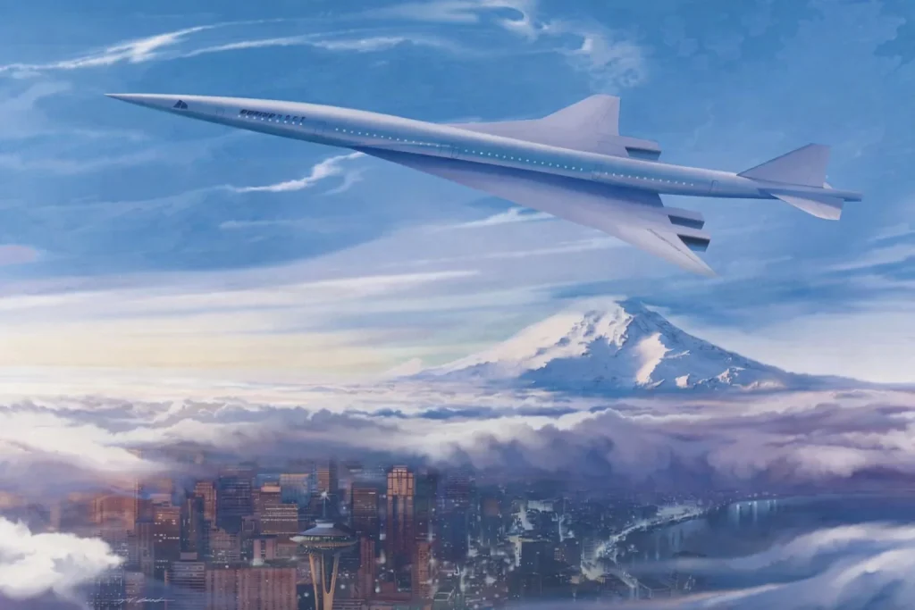 NASA spent nearly a decade secretly developing a 300 passenger supersonic jet twice as fast as Concorde  using a Tupolev Tu-144 before quietly abandoning the entire program in 1999
