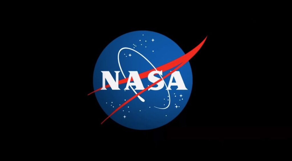 NASA's famous "meatball" logo.