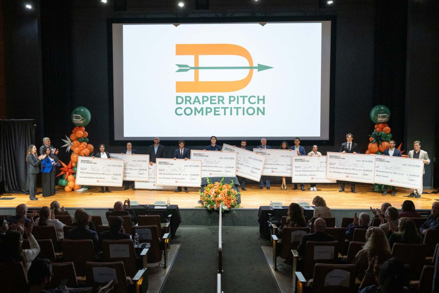 Draper Pitch Competition Awards Record Prizes to Comet Startups - News Center