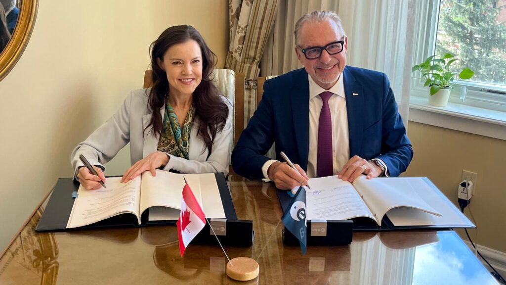 Canada and the European Space Agency sign security agreement