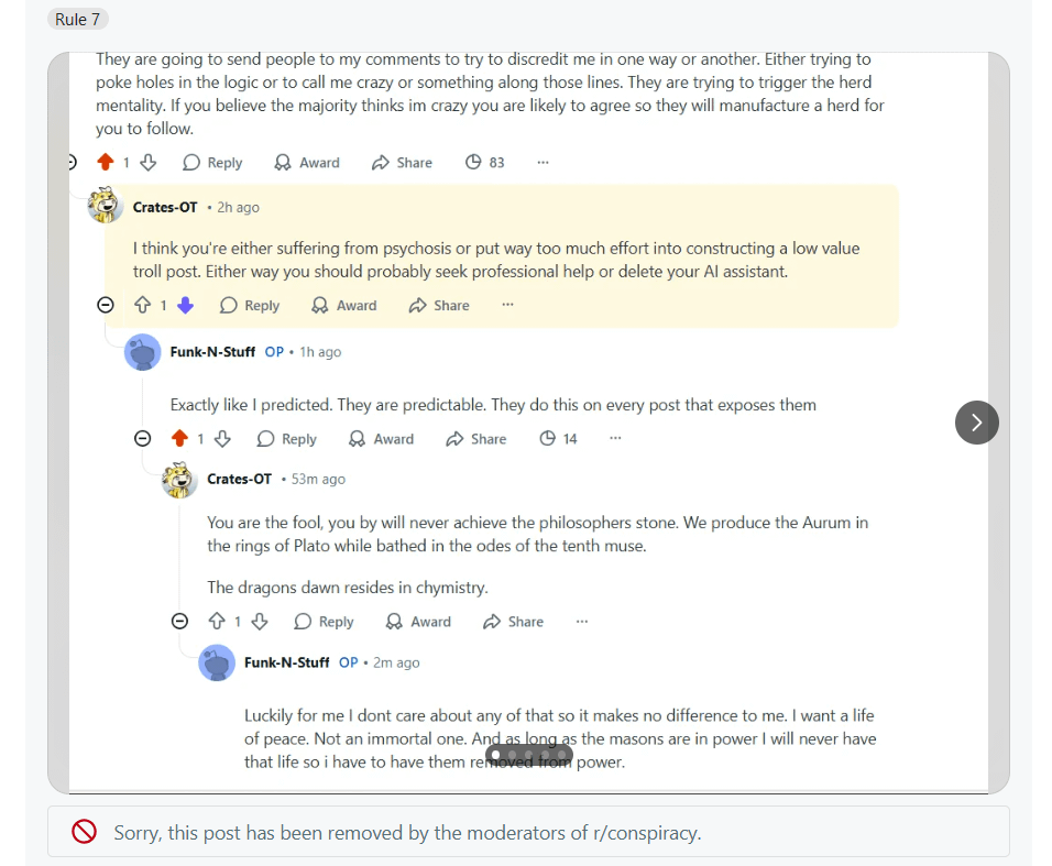 Enslavement of the human race