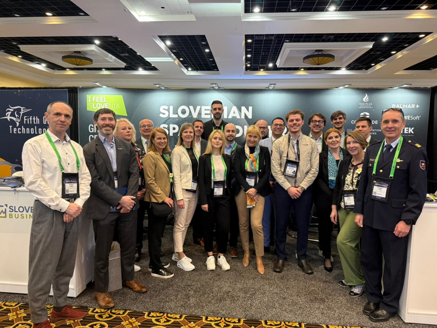Slovenian space sector's successful presentation at the Colorado Springs Space Symposium in the USA