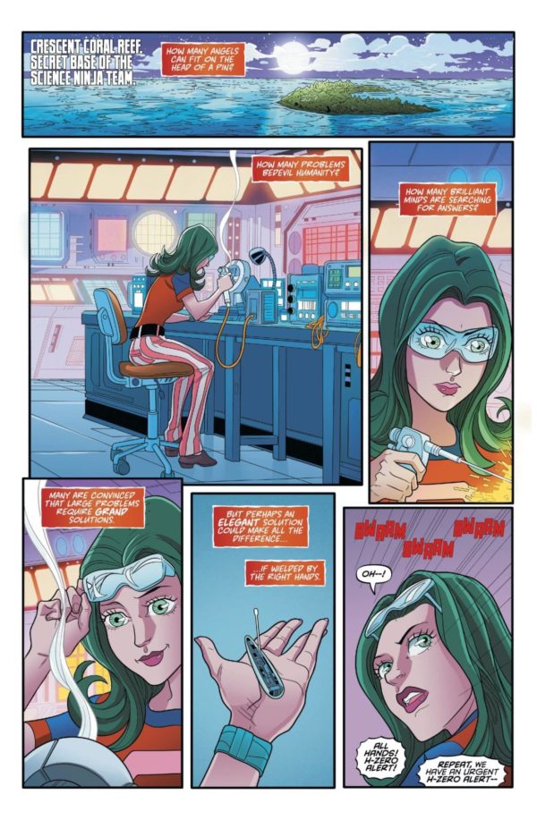 Interior preview page from Gatchaman #17