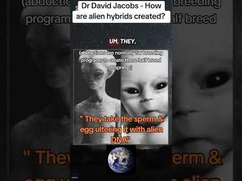 👽 Dr. David Jacobs Explains How Alien Hybrids Are Created! 🛸