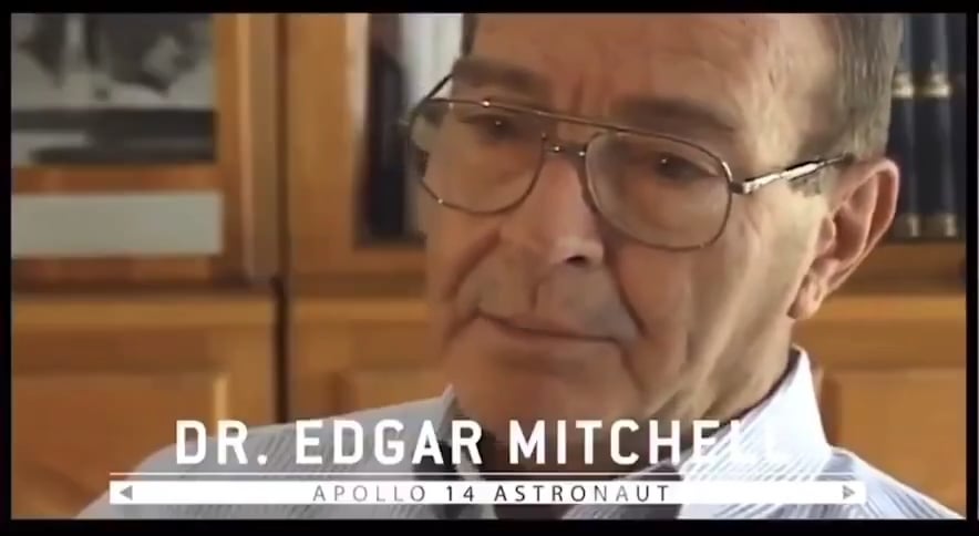 NASA Apollo 14 astronaut Edgar Mitchell, the 6th man to walk on the Moon, says UFOs & Aliens are REAL - "Yes, there have been ET visitations. There have been crashed craft. There have been material and bodies recovered." - He claimed it's been covered up for decades by governments.