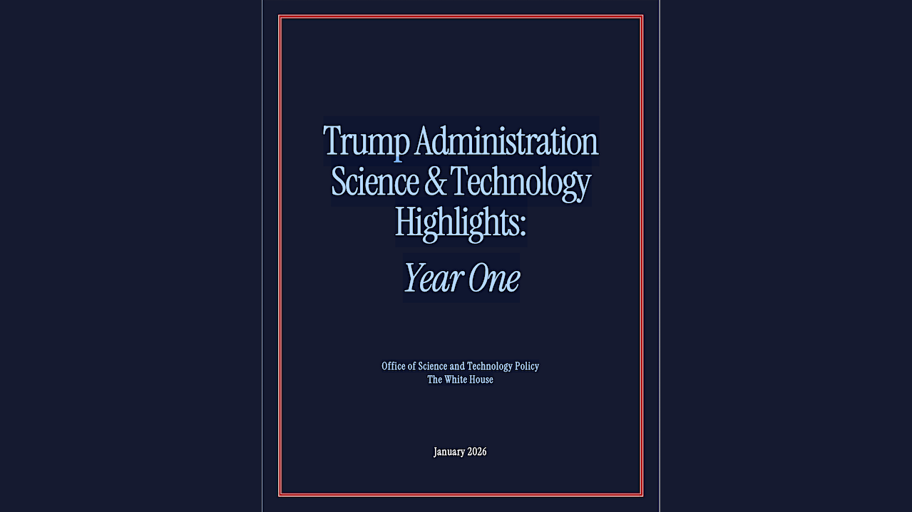 Space Section of OSTP Science & Technology Highlights Report