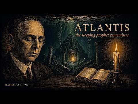 Edgar Cayce's three Atlantis readings (1932–33) narrated in full — Hall of Records, Bimini, the Great Crystal