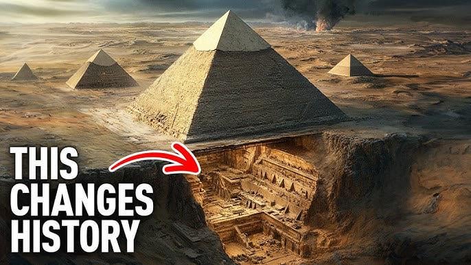 Mysterious Hidden Chamber Reportedly Detected Beneath the Great Pyramid of Giza Ignites Explosive Debate Over Who Really Built What Lies Beneath