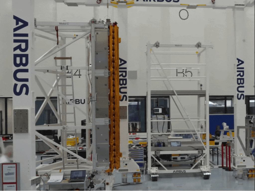 ROSE-L radar wing deployment test