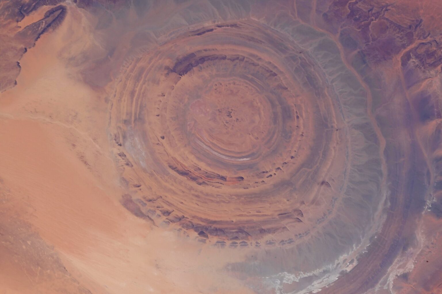 ESA - Richat structure, Mauritania