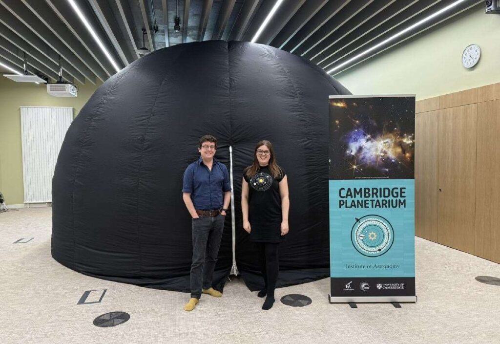 University of Cambridge unveils new ‘universe in a box’ planetarium University of Cambridge unveils new ‘universe in a box’ planetarium