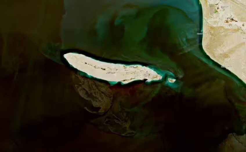 Satellite imagery has revealed oil spills in Iran that are visible from space