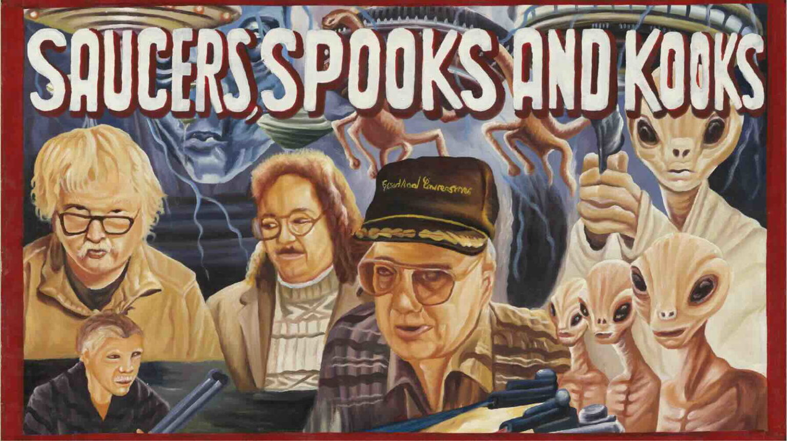 Review: In an Age of Disinformation, “Saucers, Spooks and Kooks” is the Real Disclosure Film Saucers Spooks and Kooks film art