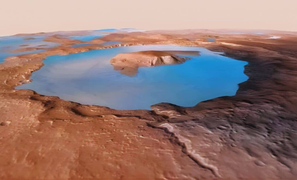 Scientists Have Just Discovered A New Feature On Mars That May Have Held An Ocean After All