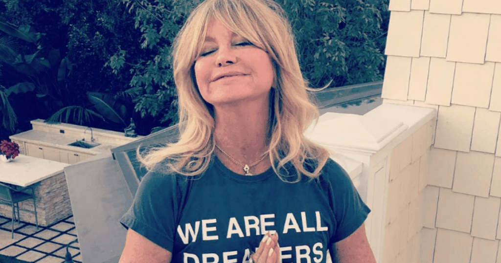 Hollywood legend Goldie Hawn close to tears remembering how aliens 'touched' her