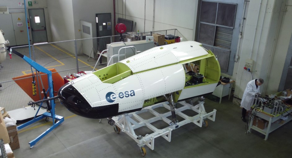 ESA Tests The Space Rider Heat Shield