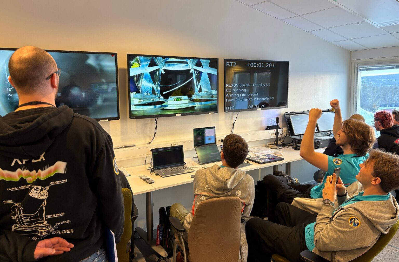 Student experiments launched on sounding rockets