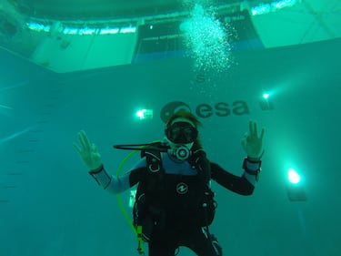 Sara García Alonso, an ESA astronaut: “Do I see myself on a future mission to the Moon? I’d love to”