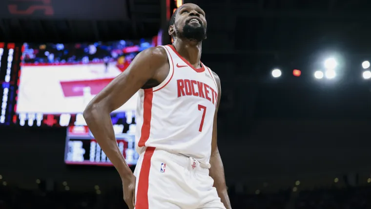 Rockets' Kevin Durant reacts to Houston Comets returning to Houston image