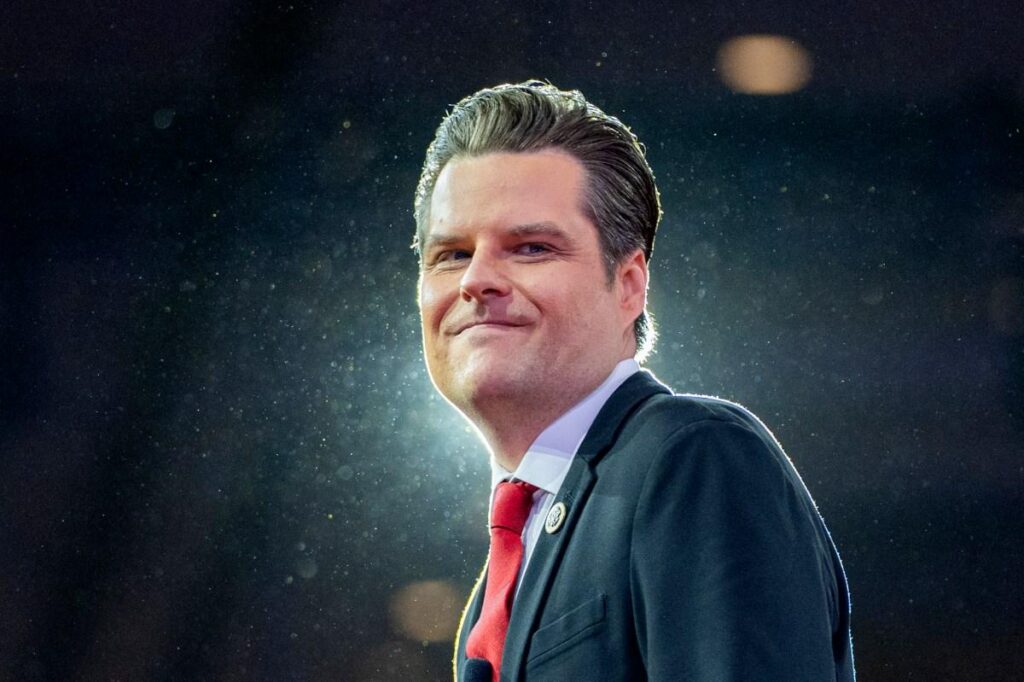 Matt Gaetz says he was briefed on "hybrid race" mixing humans, aliens, and he's seen evidence of UAPs that defies explanation based on known technology