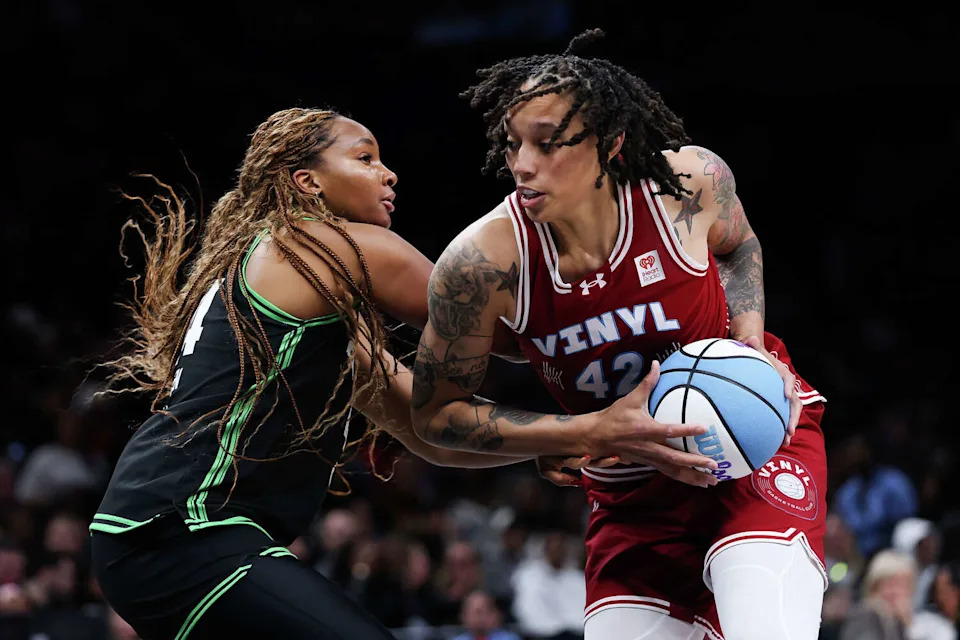 Brittney Griner has signed a seven-figure deal with the Connecticut Sun, which means she will likely return home to Houston. (Ishika Samant/Getty Images)