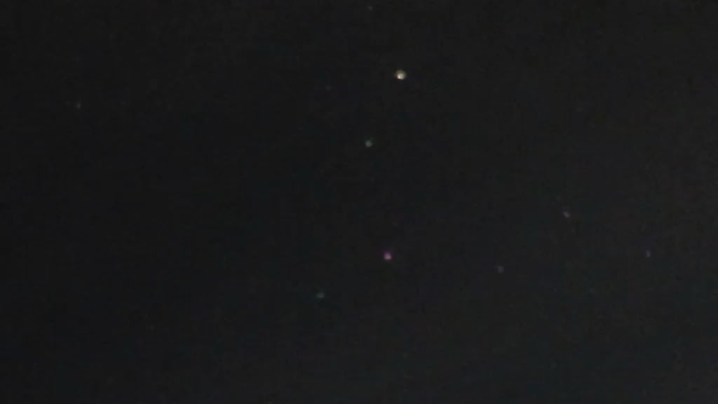 3 orbs turn into a triangle after we ask them to (sound off)