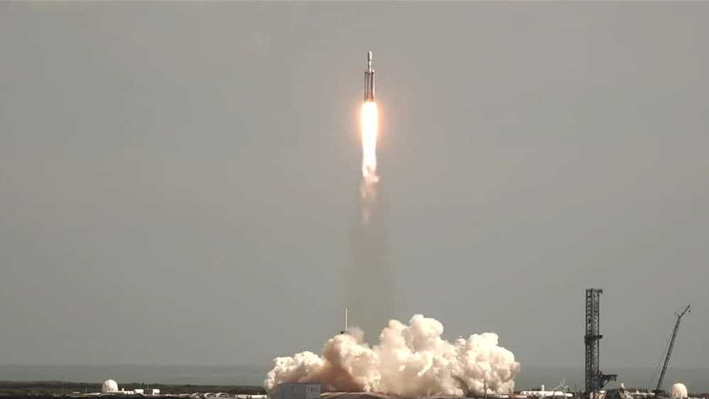 SpaceX to launch powerful Falcon Heavy from Florida's Space Coast