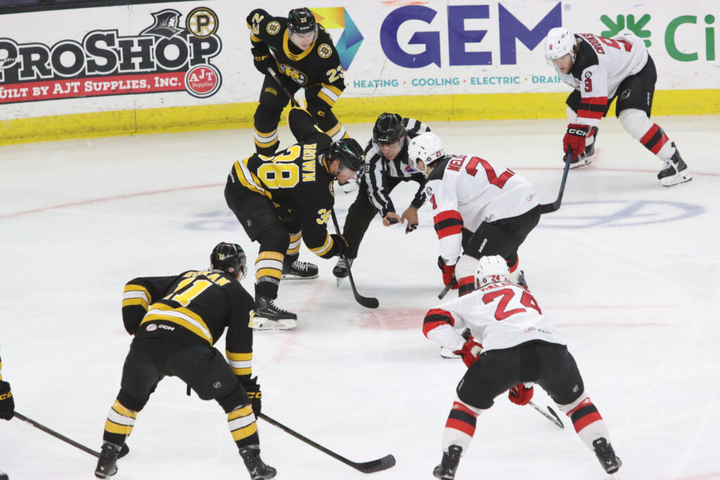 P-BRUINS TOPPED BY COMETS IN REGULAR SEASON FINALE