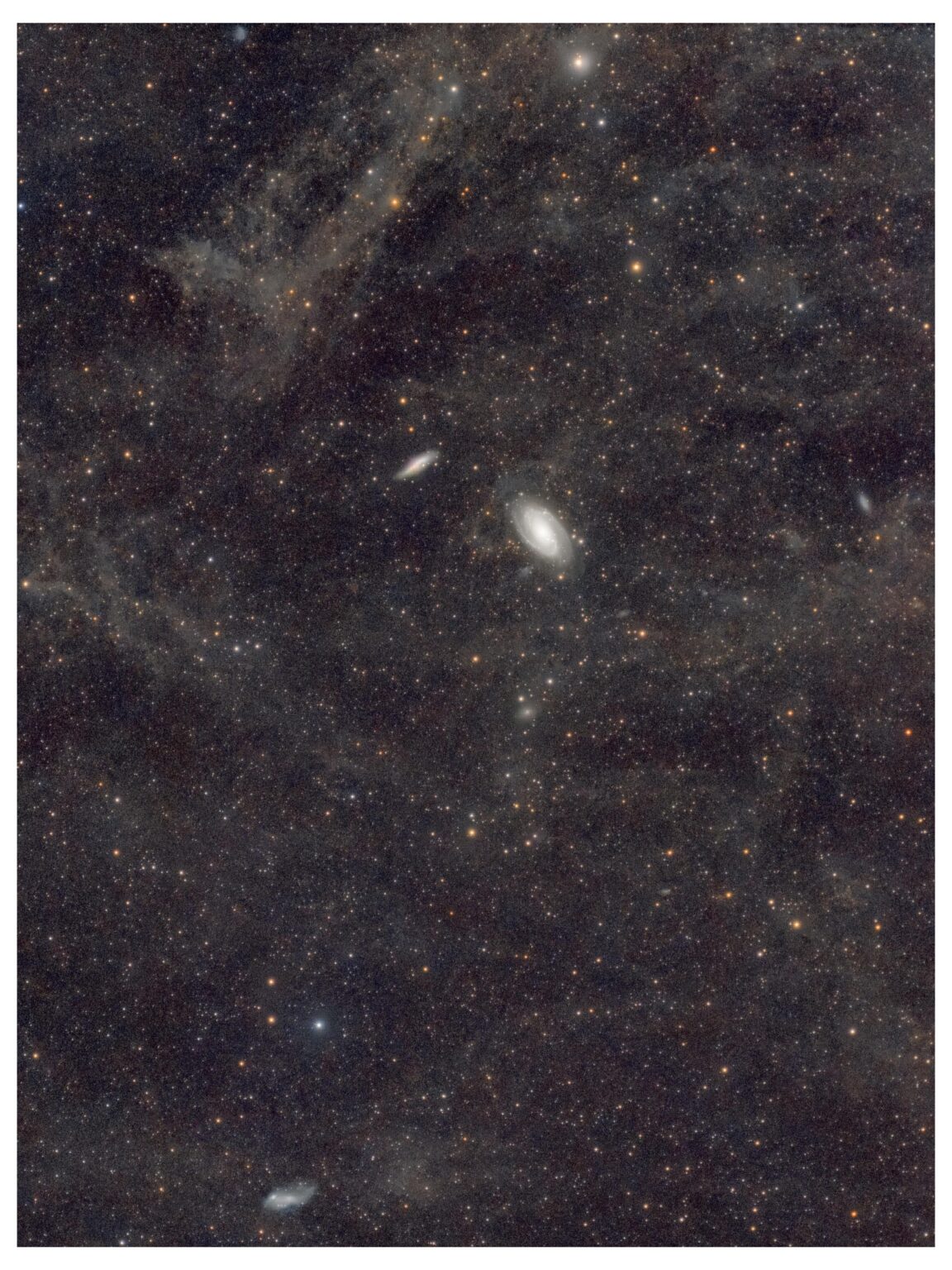 The M81 Group Surrounded by Integrated Flux Nebulae (IFN)