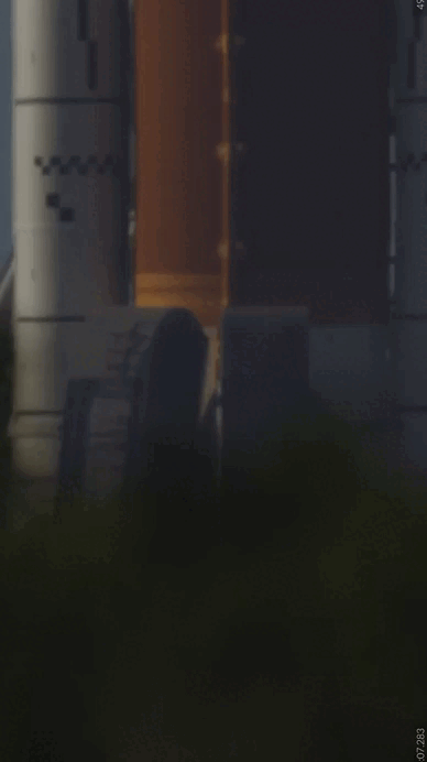 incredible tracking video of Artemis II rocket launch