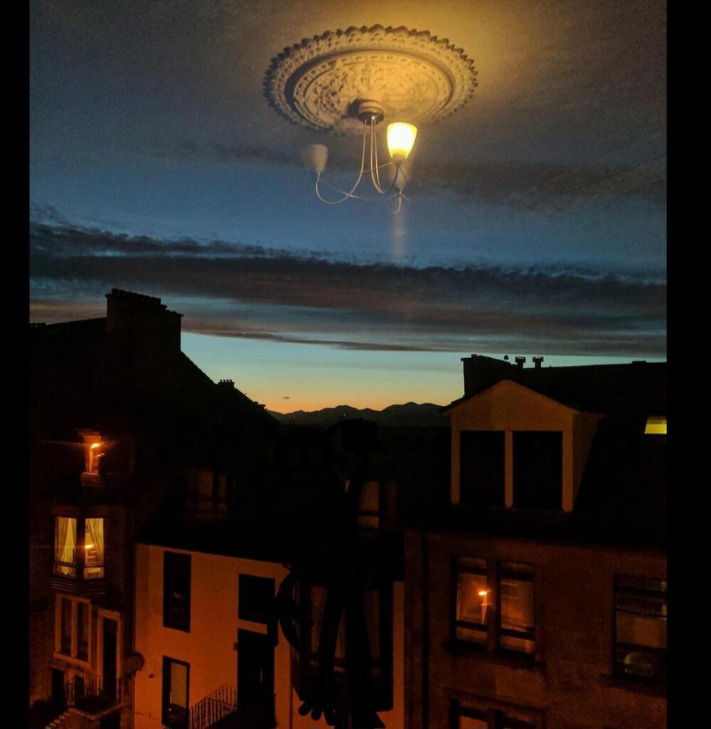 Camouflage creature.