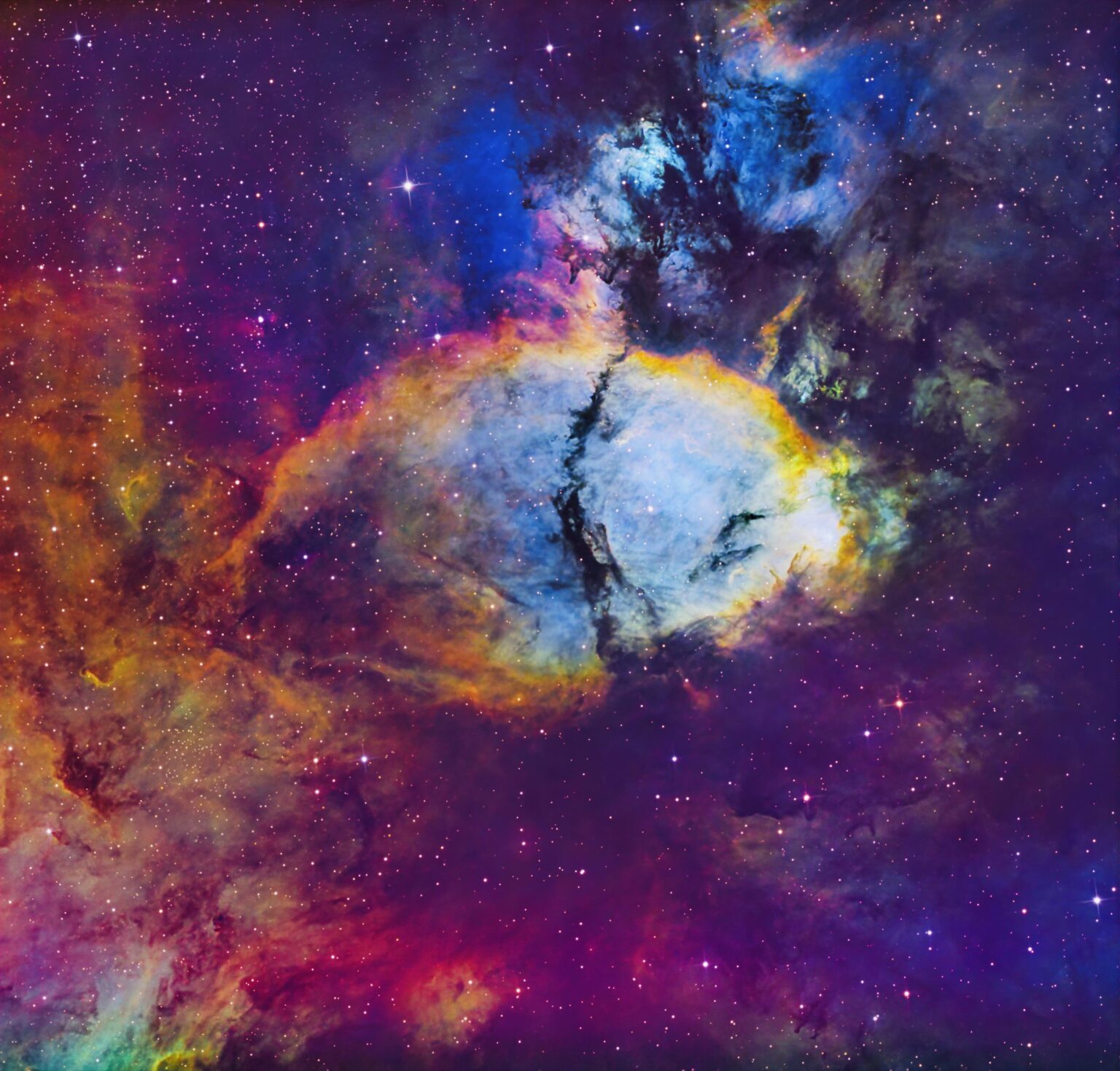 Fish head nebula