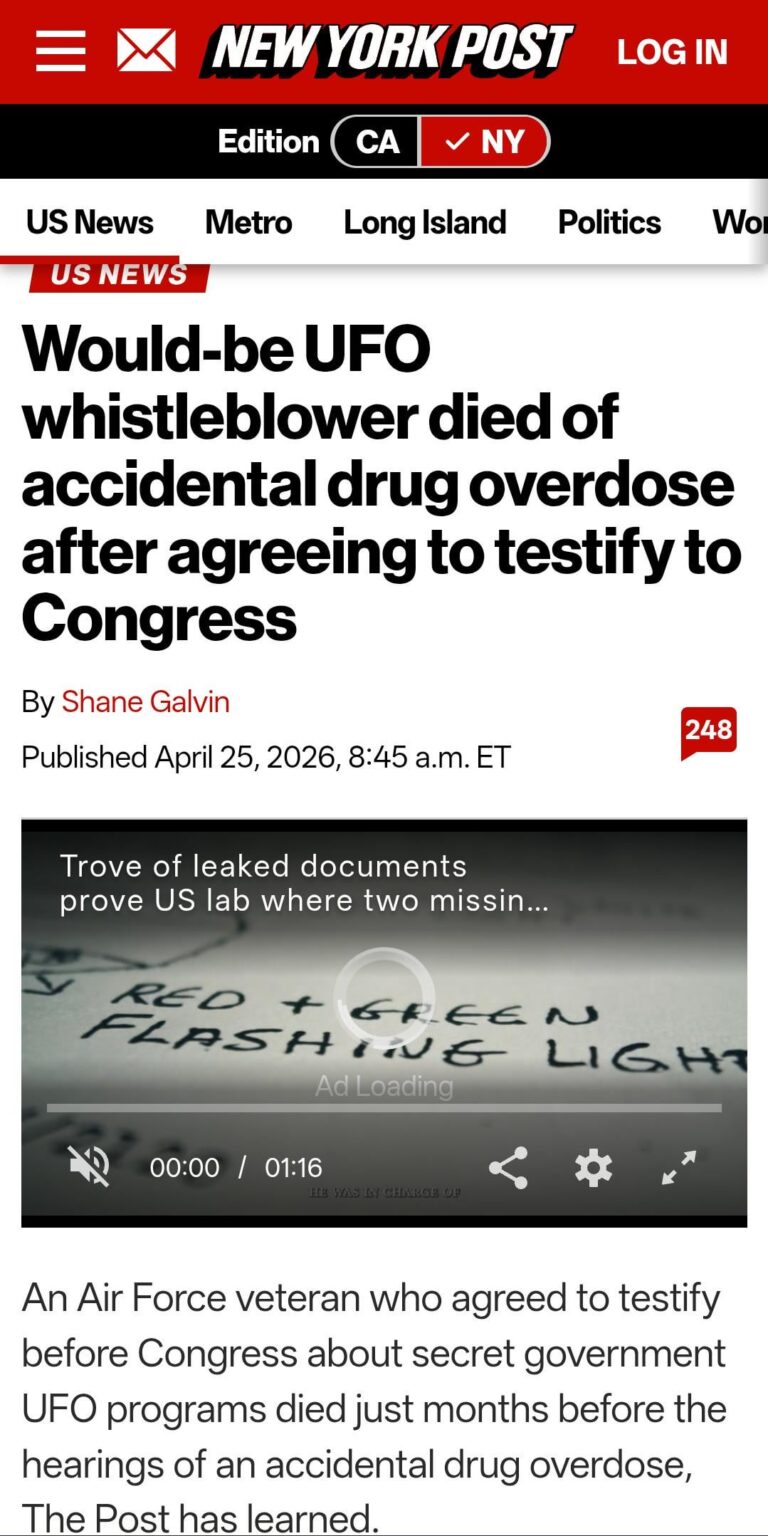 Lots of coincidence to call it accident . Aliens are real .. And some people doing their best to hide facts .