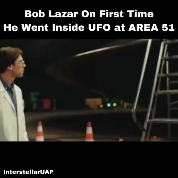 Bob Lazar on the first time he entered a UFO at AREA 51