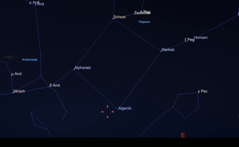 April 19 - with Algenib