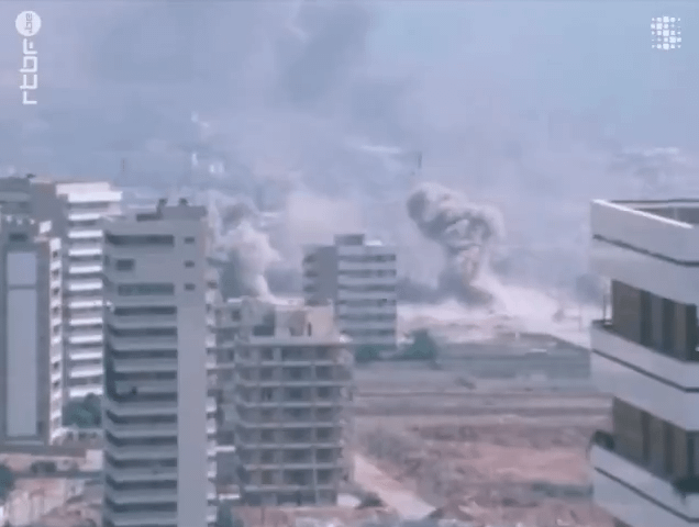 The Israeli siege of Beirut, 1982.
Hezbollah didn’t exist back then.
Ronald Regan called it a holocaust and ordered "Israel" to stop it.