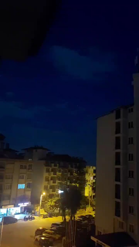 Two UAPs spotted in Turkey