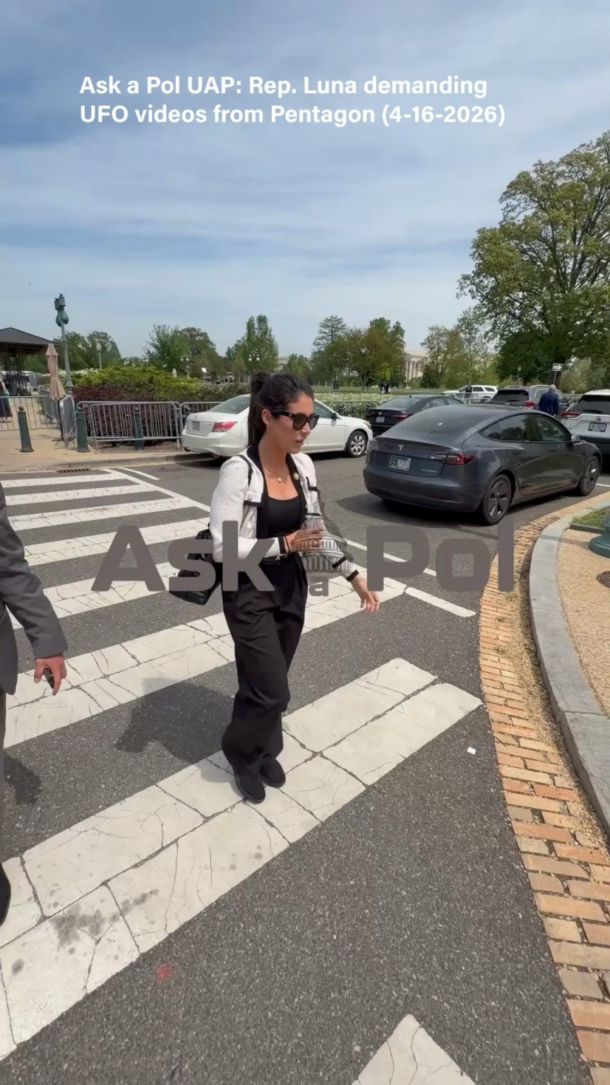 NEWS: Luna’s asking the Pentagon to fire whoever stalled UAP Caucus request for UFO videos